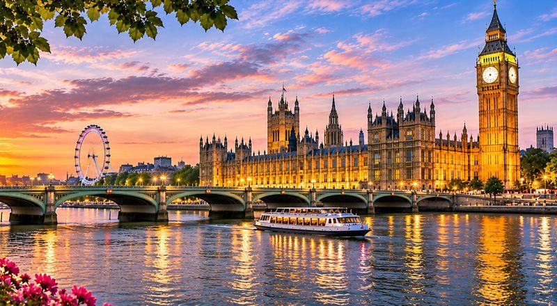 Big Ben en de Theems, Londen