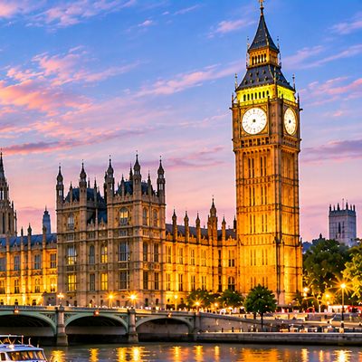 Big Ben en de Theems, Londen